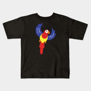 Macaw Parrot Kids T-Shirt